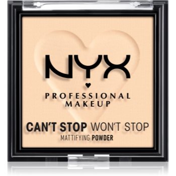 NYX Professional Makeup Can't Stop Won't Stop Mattifying Powder pudra matuire - imagine 2